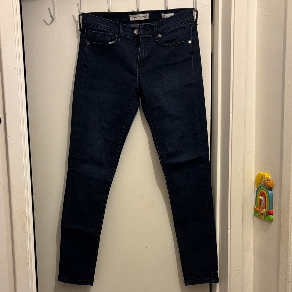Banana Republic Women's Dark Indigo Skinny Jeans
